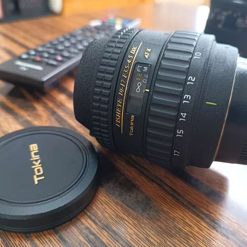 Tokina 10-17 F3.5-4.5 DX fisheye for Nikon