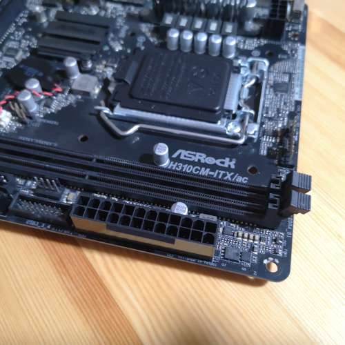 (新淨有保) Asrock H310CM-itx/ac 運作正常 已更新bios P4.1