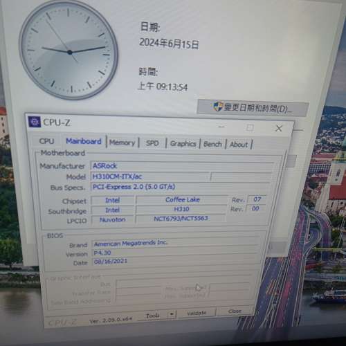 (新淨有保) Asrock H310CM-itx/ac 運作正常 已更新bios P4.1
