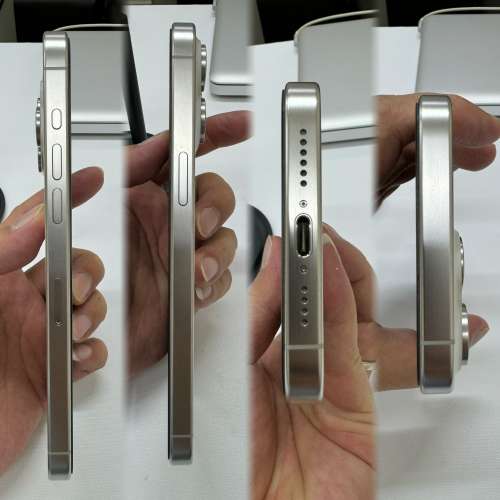 iphone15proMax256GB-99%新白色行貨(保證全新一樣)有圖為證