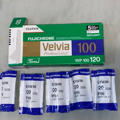 Fujifilm RVP 120 Velvia 100 過期