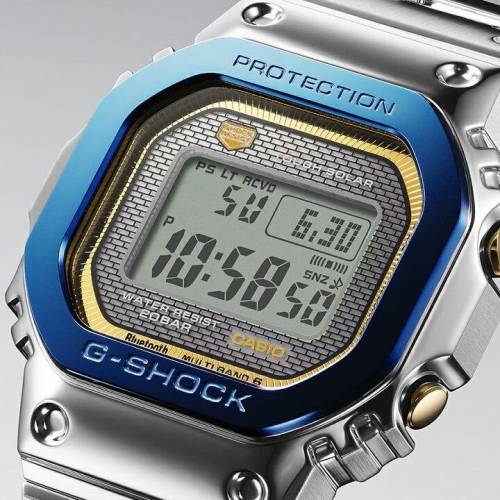 🇯🇵日本代購 🇯🇵日本製CASIO G-SHOCK FULL METAL 5000 SERIES GMW-B5000SS-2JR 日...
