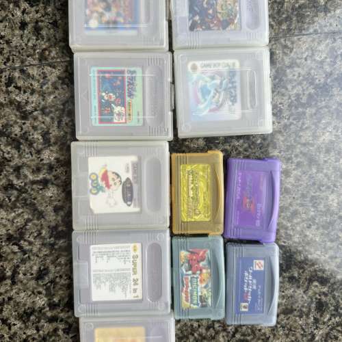 絕版Gameboy GBA遊戲帶