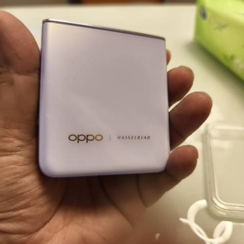 出售港行oppo n2 flip 紫色8+256（已過保淨機）
