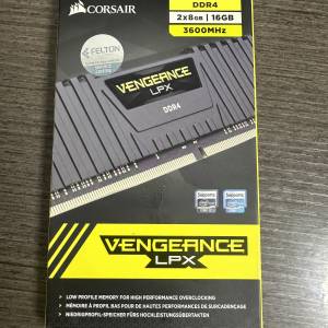 Corsair DDR4 3600 8Gx2 16G