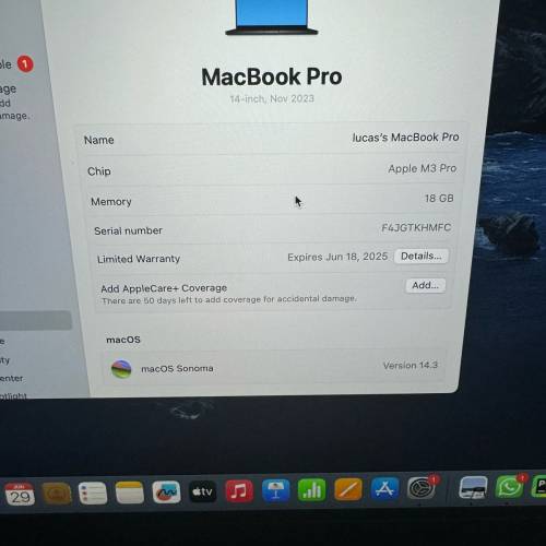 macbook pro m3