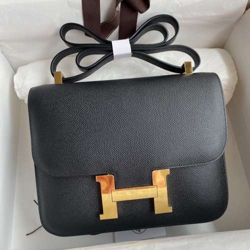 Hermes Constance To Go Black GHW 黑金 Epson W