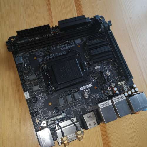 (新淨) Gigabyte H170n wifi 底板連背板 運作正常 已更新bios f22e - 二手或全新底板, 電腦 ...