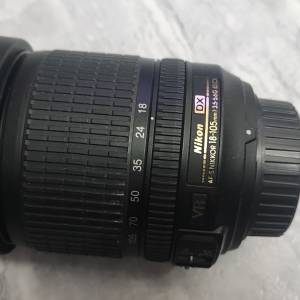 Nikon DX18-105mm lens