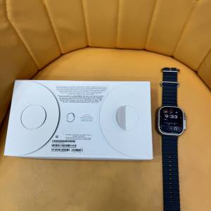 99%New Apple Watch Ultra 1 49MM (LTE版) 午夜色 蘋果保養到2024年6月30日 全套有...