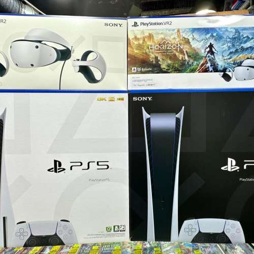 Ps5全新及二手都收！實店信心保證！合理價現金收購！低於建議價出售！行貨全新Ps5...