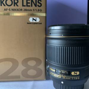 Nikon AF S 28mm f/1.8G lens