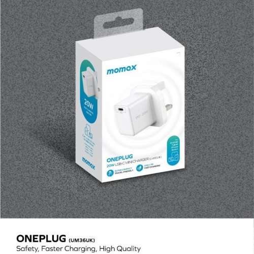香港行貨Momax Q.Mag 3 15W Magsafe磁吸無線充電器+ Momax 摩米士 ONEPLUG 20W USB-...