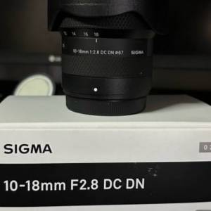 Sigma 10-18mm f2.8 DC DC Contemporary fujifilm x-mount