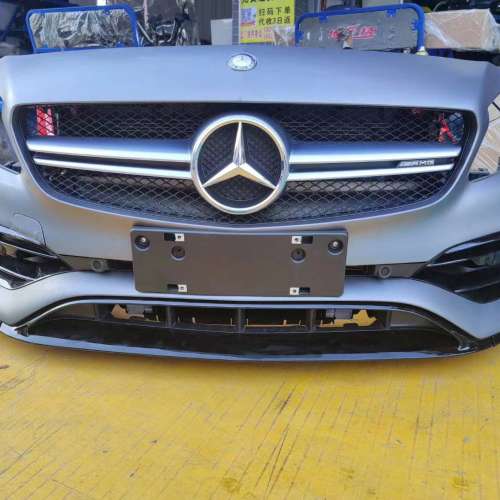 奔馳原廠拆車件E200C200S450 GLC C63 R350 GLK M350 CLS 前嘴總成 保險槓 大燈尾燈...