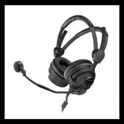 Sennheiser HMD 26-II-600-X3K1 Broadcast Headset, 600