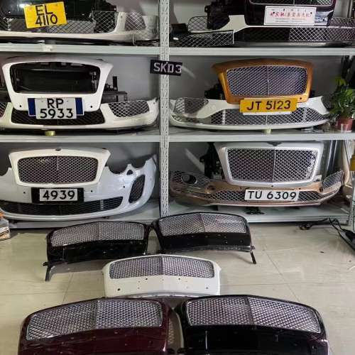 賓利原廠配件飛馳 慕尚 歐陸 GT 添越 前嘴總成 保險槓 大燈 尾燈 葉子板 車門 中網 ...