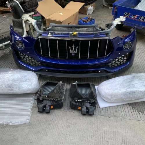 瑪莎拉蒂原廠配件吉博力 總裁 萊萬特 GT 前嘴總成 保險槓 大燈 尾燈 葉子板 車門 ...