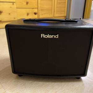 90%新 Roland Acoustic Chorus AC-33 Guitar Amplifier 木結他擴音器