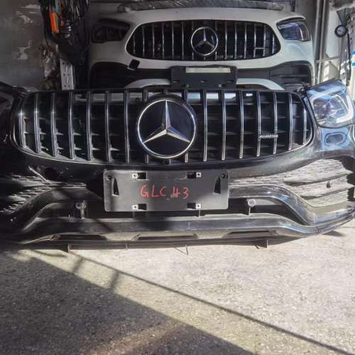 奔馳老款改新款GLE級 大G G500 EQC AMG AMG GLB A級B級 SLC GL前嘴總成 保險槓中網...