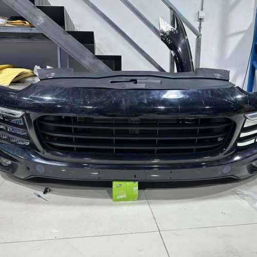 保時捷原廠純拆全車件卡宴 瑪卡 帕拉梅拉 博克斯981 718 991前嘴總成 保險槓 中網 ...