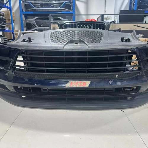 保時捷原廠純拆全車件卡宴 瑪卡 帕拉梅拉 博克斯981 718 991前嘴總成 保險槓 中網 ...