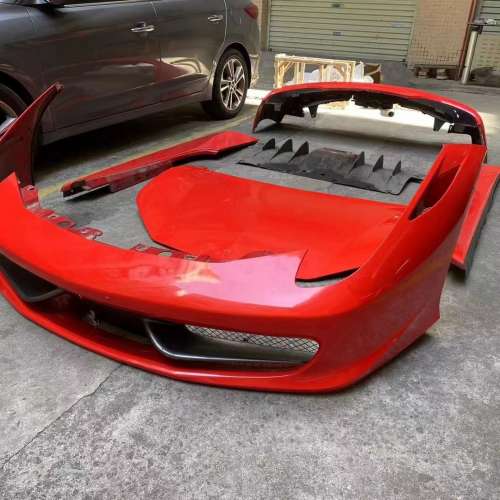 法拉利原廠純拆全車件458 488 812 F8 360 430 加州T 599 FF 前嘴總成 保險槓 中網 ...