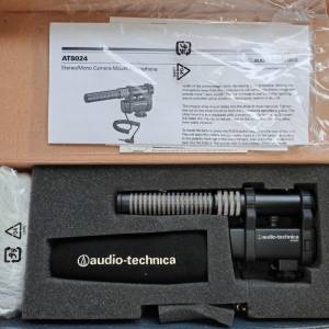 Audio-Technica AT8024 Stereo/Mono Camera - mount Microphone