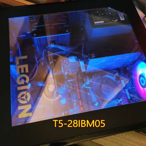 庫存98-99新游戲主機箱 LENOVO 拯救者 LEGION 側透機箱及GOLD火牛