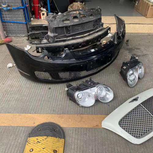 賓利原廠純拆全車件飛馳 慕尚 歐陸 GT 添越 前嘴總成 保險槓 中網 葉子板 車門 機蓋...