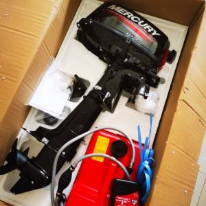 全新進口MERCURY船外機 二沖程5.0 低價處理出貨！