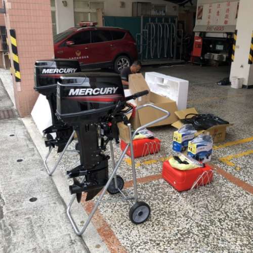 全新進口MERCURY船外機 二沖程5.0 低價處理出貨！