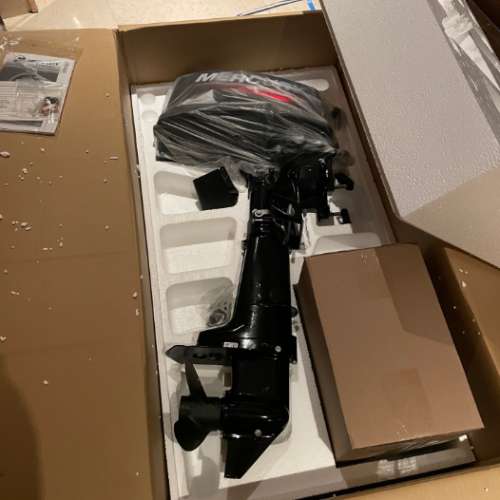 全新進口MERCURY船外機 二沖程5.0 低價處理出貨！