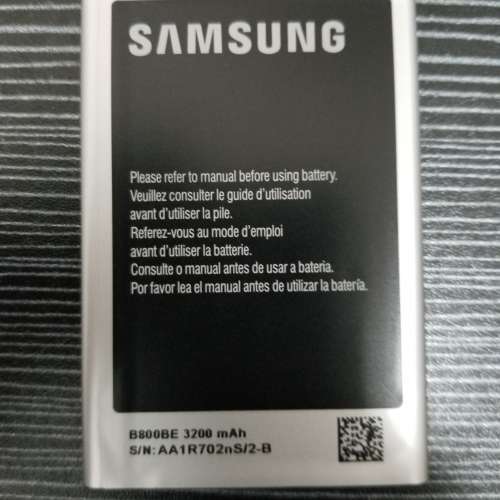三星 Samsung Galaxy Note 3 手機電池 Mobile Phone Battery ***只有充電 Battery ...
