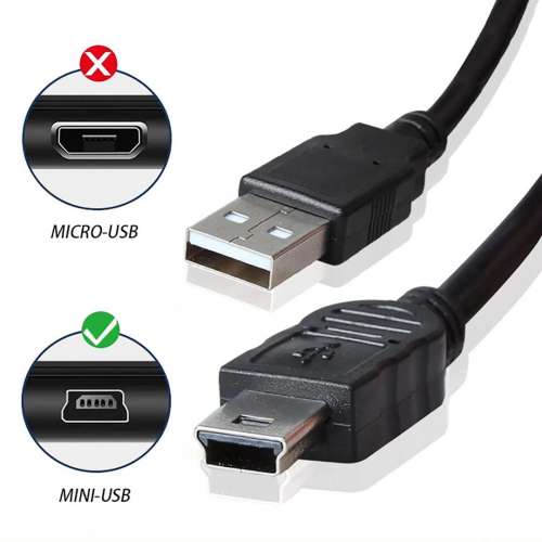 全新高質 mini USB cables 2m 2米 相機  鍵盤 手機 電話 充電線 android  傳輸線