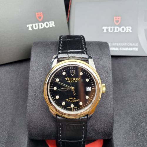 (全新陳列品狀態有5年保養) Tudor Glamour Date 55003