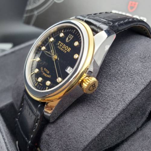 (全新陳列品狀態有5年保養) Tudor Glamour Date 55003