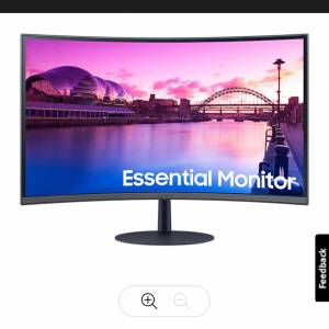 Samsung 32" C390 Curved Monitor (32" Curved Monitor)