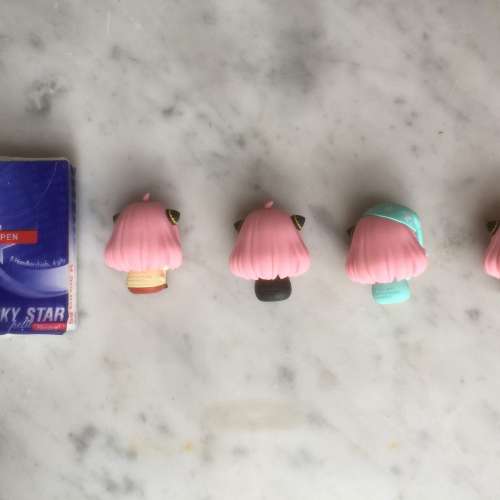 $80 全新 正版 正貨 SPY x FAMILY 間諜家家酒 安尼亞 坐台公仔 x 4 (一套不散買)