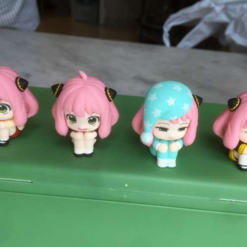 $80 全新 正版 正貨 SPY x FAMILY 間諜家家酒 安尼亞 坐台公仔 x 4 (一套不散買)