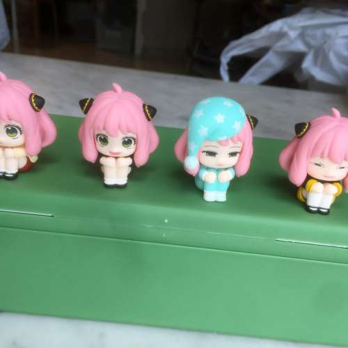 $80 全新 正版 正貨 SPY x FAMILY 間諜家家酒 安尼亞 坐台公仔 x 4 (一套不散買)