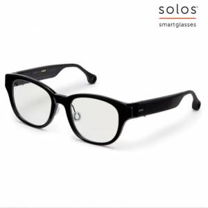 solos - 智能眼鏡 AirGo 2, Argon 1-1, 半反式藍框正面, 防藍光鏡片 99%新