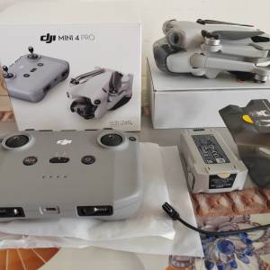 DJI Mini 4 Pro Drone & RC-N1 controller set with 1 battery