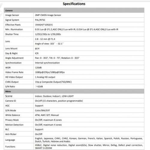HIKVISION DS-2CE56D5T-AVIR3