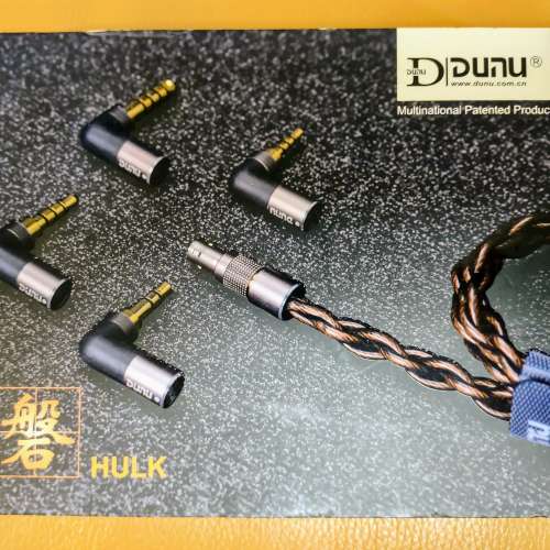 達音科 磐 Hulk 單晶銅線 (0.78 2pin) 少用新淨