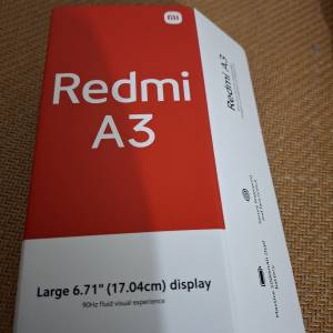 紅米 Redmi A3  3gb ram+64gb rom