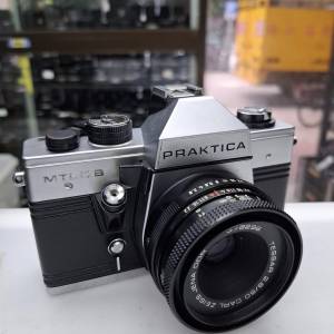 PRAKTICA MTL 5 + CZJ TESSAR 50MM F2.8 DDR M42 MOINT