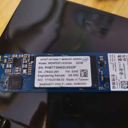 Intel Optane 32GB SSD