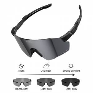 100%NEW MAGICSHINE WINDBREAKER PHOTOCHROMIC CYCLING SUNGLASSES