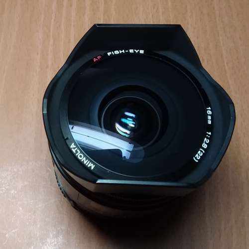 Minolta AF 16mm F2.8 fisheye